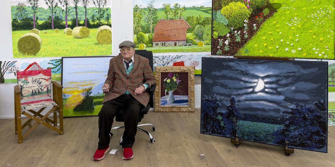 David Hockney à Bozar Bozar Bruxelles